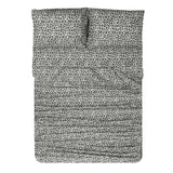 Sleepdown 100% Cotton bed Sheets set Leopard Gray - Polycotton - KHAS STORES US - Sleepdown 100% Cotton bed Sheets set Leopard Gray 