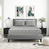 Sleepdown 100% Cotton bed Sheets set Leopard Gray - Polycotton - KHAS STORES US - Sleepdown 100% Cotton bed Sheets set Leopard Gray 
