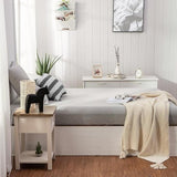 Sleepdown 4 Piece Jersey Sheet Set - Light Grey KHAS STORES US 