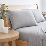 Sleepdown 4 Piece Jersey Sheet Set - Light Grey KHAS STORES US 