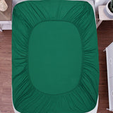 Sleepdown Super Soft Breathable Jersey Green - Polycotton - KHAS STORES US - Sleepdown Super Soft Breathable Jersey Green 
