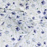 Sleepdown T-144 Cotton Bed Sheet Set - Lavender KHAS STORES US 