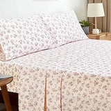 Sleepdown T-144 Cotton Bed Sheet Set - Sweet Ditsy Floral -  - KHAS STORES US -  