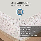 Sleepdown T-144 Cotton Bed Sheet Set - Sweet Ditsy Floral -  - KHAS STORES US -  