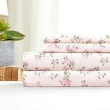 Sleepdown T-144 Cotton Bed Sheet Set - Sweet Ditsy Floral -  - KHAS STORES US -  