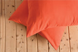 100% Cotton Pillowcases - Orange - Pillowcase