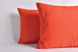 100% Cotton Pillowcases - Orange - Pillowcase