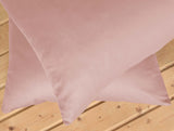 100% Cotton Sateen Pillowcases - Blush Pink
