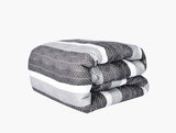 100% Microfiber Comforter Set 5-Pcs - Maze - Polyester