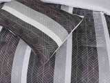 100% Microfiber Comforter Set 5-Pcs - Maze - Polyester