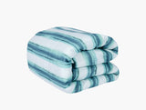 100% Microfiber Comforter Set 5-Pcs - Washy Stripes - Polyester