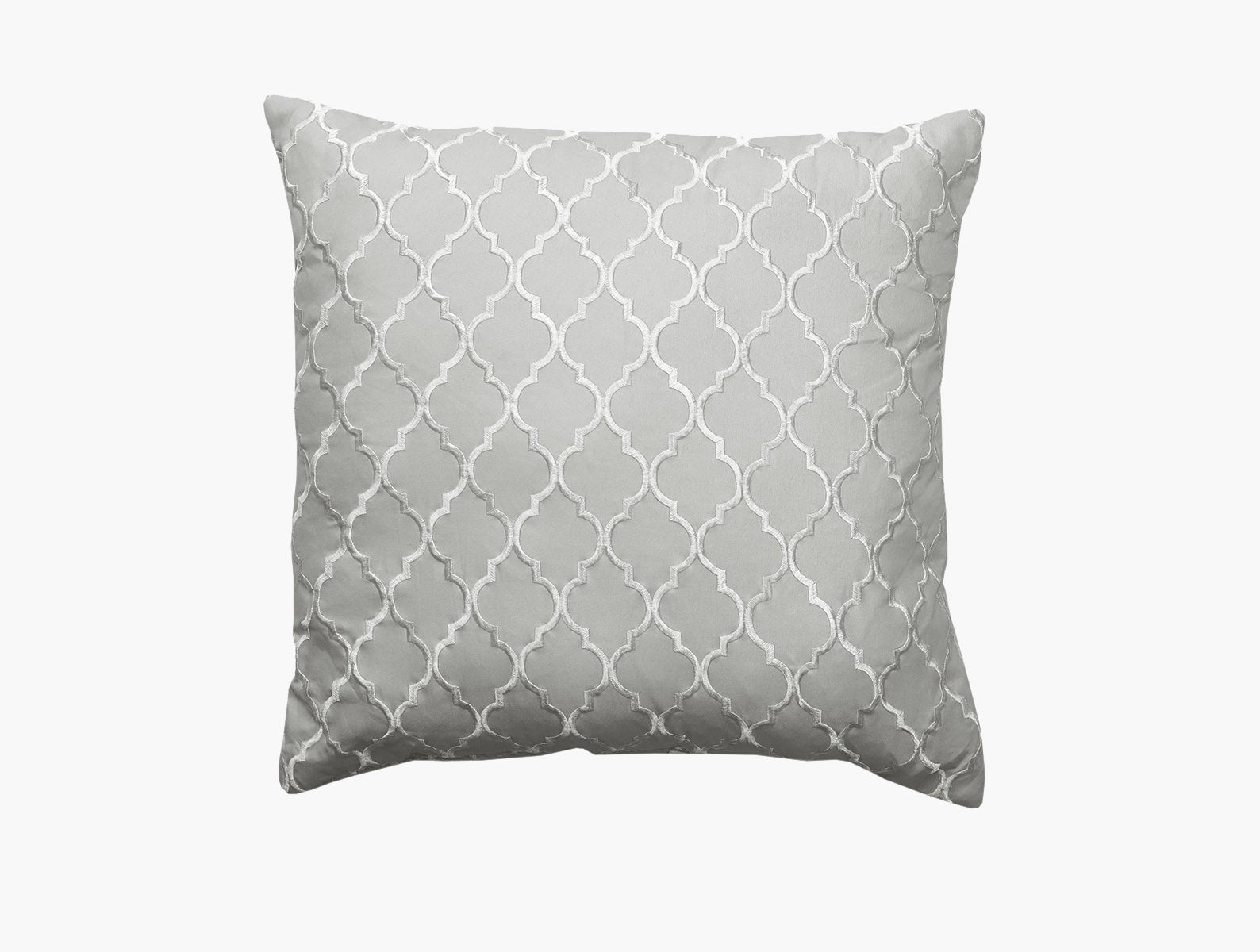 100% Microfiber Comforter Set 5-Pcs - Geo Grey - Polyester