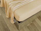 Cotton Jersey Bed Sheet Set - Natural - 100% Cotton Jersey