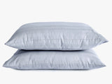 Damask Stripe Pillowcases - Grey - Pillowcase