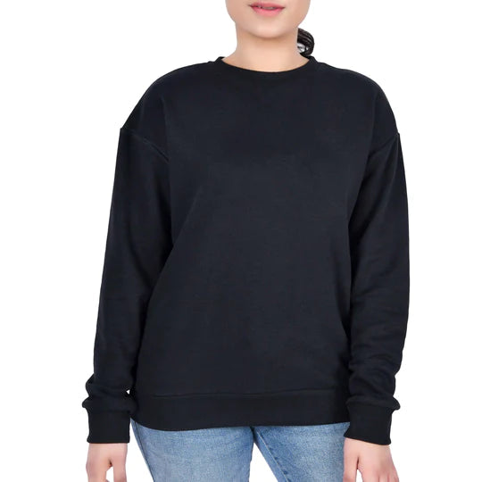 Ladies Sweatshirt-Black KHAS STORES US 