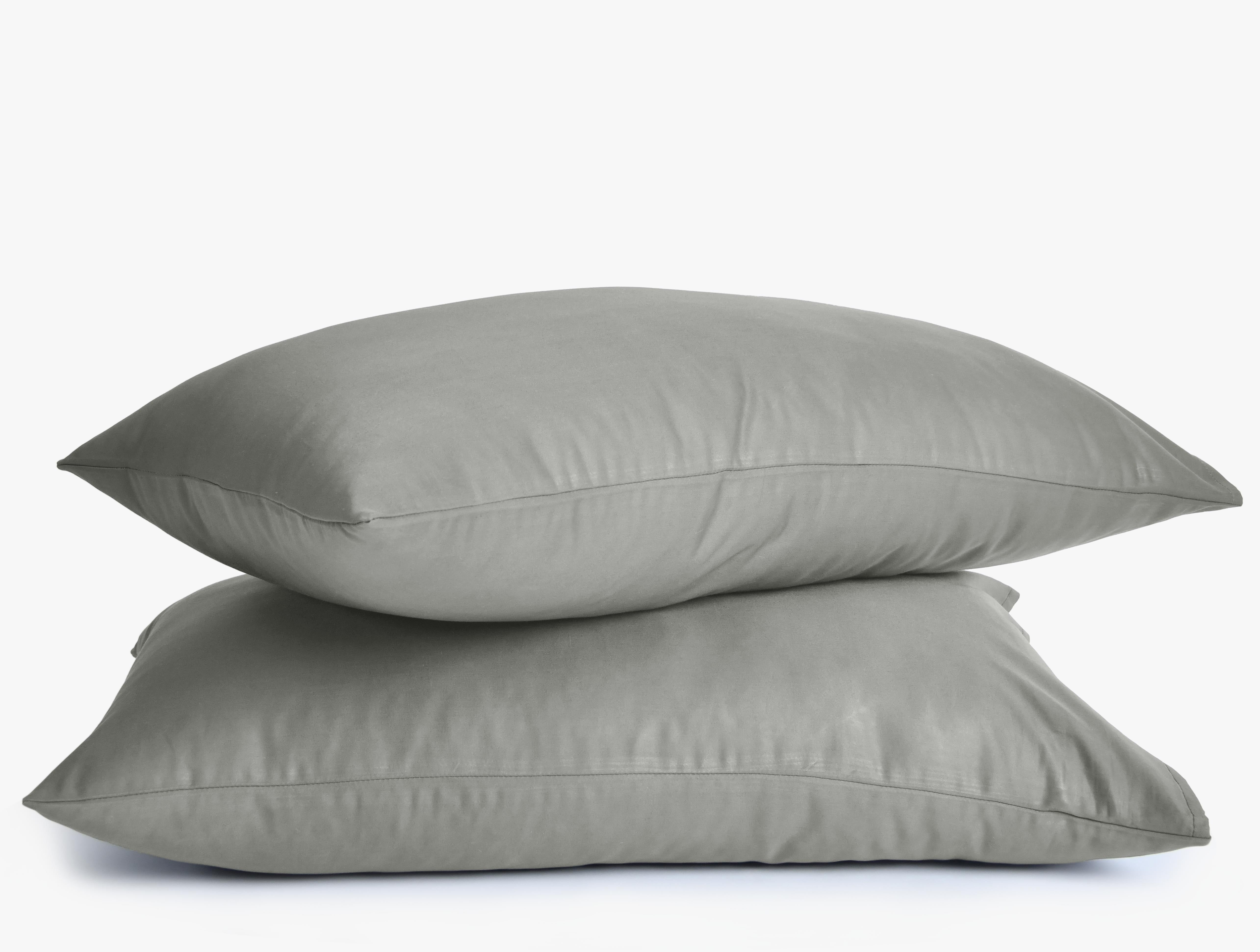 Grey cotton pillowcases hotsell