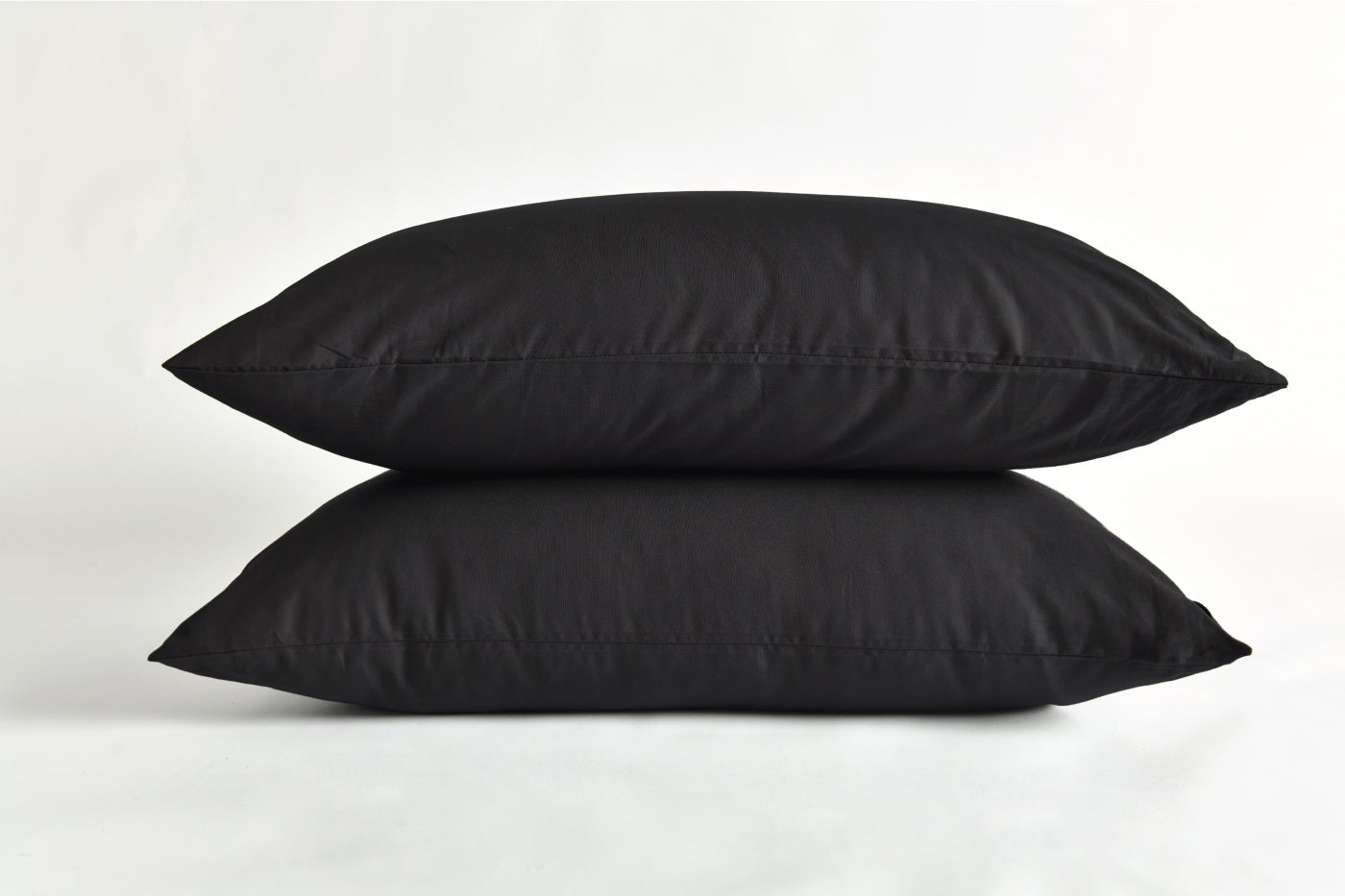 Poly cotton Pillowcases Black