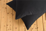 Poly cotton Pillowcases - Black