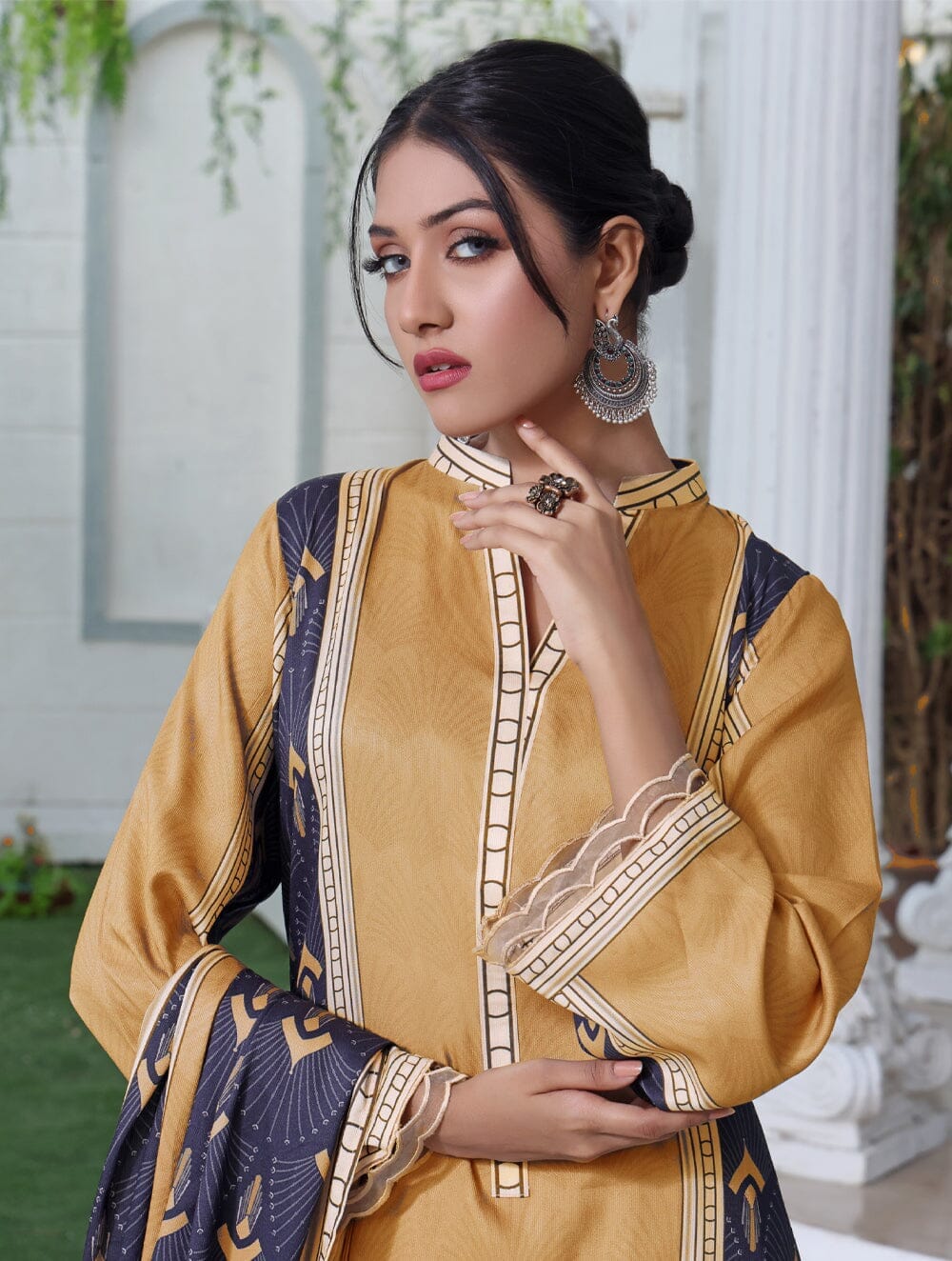 Printed Linen Suit with Printed Dupatta KTE-1643 KHAS STORES 