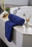 Towels Plain D/Blue Dyed - Towels